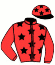 casaque portée par Barzalona M. jockey du cheval de course GILDED DRAGON, information pmu ZETURF