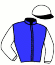 casaque portée par Laloum S. jockey du cheval de course HOLD UP DE BRY, information pmu ZETURF