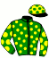 casaque portée par Grasset M. jockey du cheval de course HYPSEE, information pmu ZETURF