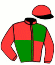 casaque portée par Denecherre R. W. jockey du cheval de course EPERON D'OR, information pmu ZETURF