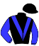 casaque portée par Mermel M. A. jockey du cheval de course GIOTTO DES PLACHIS (AQ), information pmu ZETURF