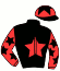 casaque portée par Seigneul A. jockey du cheval de course MASTER ONE (FR), information pmu ZETURF