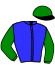casaque portée par Meury G. jockey du cheval de course VALROSE (FR), information pmu ZETURF