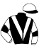 casaque portée par Behocaray Max. jockey du cheval de course LORD OF WORLD, information pmu ZETURF