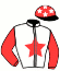 casaque portée par Peltier S. jockey du cheval de course EREGON DE JUPILLES (FR), information pmu ZETURF