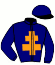 casaque portée par Thomas B. jockey du cheval de course IVAN DES BAULTS (FR), information pmu ZETURF