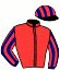 casaque portée par Verriere L. jockey du cheval de course EXO NELGER, information pmu ZETURF