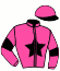 casaque portée par Dubourg K. jockey du cheval de course BLEKOVA, information pmu ZETURF
