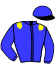 casaque portée par Nicco Mlle A. jockey du cheval de course INNIS, information pmu ZETURF