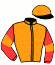 casaque portée par Donabedian Mlle M. jockey du cheval de course FILLMORE, information pmu ZETURF
