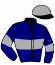casaque portée par Aoudia M. jockey du cheval de course EXPRESSO, information pmu ZETURF
