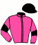 casaque portée par Despres Mlle N. jockey du cheval de course ISALINE SERVINOISE, information pmu ZETURF