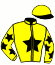 casaque portée par Dubourg K. jockey du cheval de course CHOEUR INDIEN, information pmu ZETURF casaque portée par Dubourg K. jockey du cheval de course CHOEUR INDIEN, information pmu ZETURF