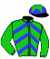 casaque portée par Claudic J. jockey du cheval de course LOONA DU BOURG, information pmu ZETURF casaque portée par Claudic J. jockey du cheval de course LOONA DU BOURG, information pmu ZETURF
