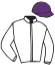 casaque portée par Millet G. jockey du cheval de course ROCQUEMONT, information pmu ZETURF