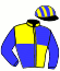 casaque portée par Jacob Q. jockey du cheval de course AYRTON BANKS, information pmu ZETURF casaque portée par Jacob Q. jockey du cheval de course AYRTON BANKS, information pmu ZETURF
