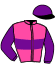 casaque portée par Briand Y. A. jockey du cheval de course IDEAL DE LANDEMER, information pmu ZETURF