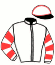 casaque portée par Weiss Mar. jockey du cheval de course JAGGERA BOMB, information pmu ZETURF casaque portée par Weiss Mar. jockey du cheval de course JAGGERA BOMB, information pmu ZETURF
