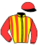 casaque portée par Thonnerieux K. jockey du cheval de course KOPECK GIBUS, information pmu ZETURF
