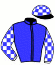 casaque portée par Masselon Mlle Ch. jockey du cheval de course HEDENE D'ERONVILLE, information pmu ZETURF
