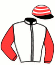 casaque portée par Henry D. J. jockey du cheval de course ISCHIA SAINT CLAIR, information pmu ZETURF