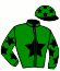 casaque portée par Bouyer G. jockey du cheval de course FAR WEST DE BUSSET, information pmu ZETURF