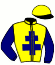 casaque portée par Abrivard M. jockey du cheval de course FABULEUSE FLIGNY (FR), information pmu ZETURF