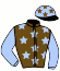 casaque portée par Gelormini G. jockey du cheval de course FASHIONABLE QUICK (FR), information pmu ZETURF