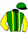 casaque portée par Roger S. jockey du cheval de course EASY VINIERE (FR), information pmu ZETURF