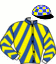 casaque portée par Pereira A. jockey du cheval de course COQUIN DE CESSEVIL (FR), information pmu ZETURF
