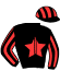 casaque portée par Chartier Fra. jockey du cheval de course DINO DU DOME (FR), information pmu ZETURF