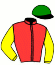 casaque portée par Raulline Emil. jockey du cheval de course EDNA DE FEUGERES (FR), information pmu ZETURF