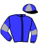casaque portée par Lecathelinais Fred. jockey du cheval de course HANKA DU VIVIER (FR), information pmu ZETURF