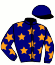 casaque portée par Verva M. jockey du cheval de course DWELLING HEIGHTS (FR), information pmu ZETURF
