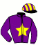 casaque portée par Verva L. jockey du cheval de course IVONIC BREIZ (FR), information pmu ZETURF