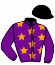 casaque portée par Junod G. jockey du cheval de course IENA D'ORGERES (FR), information pmu ZETURF