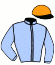 casaque portée par Favris A. jockey du cheval de course GOLF (FR), information pmu ZETURF