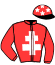 casaque portée par Seoane-gil M. jockey du cheval de course CHARLY MAZA (FR), information pmu ZETURF