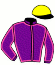 casaque portée par Dewulf S. jockey du cheval de course ESCUDERA (FR), information pmu ZETURF