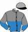 casaque portée par Nivard F. jockey du cheval de course OFFICER STEPHEN (DE), information pmu ZETURF