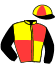 casaque portée par Verva L. jockey du cheval de course IT'S VERY GOOD (FR), information pmu ZETURF