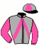 casaque portée par Desmigneux F. jockey du cheval de course ELAN D'HARCOUEL (FR), information pmu ZETURF