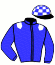 casaque portée par Abrivard A. jockey du cheval de course HORIA DE L'AUMOY, information pmu ZETURF