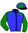 casaque portée par Collette A. jockey du cheval de course HAMARANDESTART (FR), information pmu ZETURF