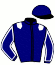 casaque portée par Ploquin P. Ph. jockey du cheval de course GAYA MESLOISE, information pmu ZETURF