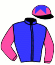 casaque portée par Seguy V. jockey du cheval de course ANTRIM, information pmu ZETURF
