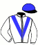 casaque portée par Guyon M. jockey du cheval de course TAEKWONDO (FR), information pmu ZETURF