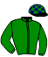 casaque portée par Souloy Mlle E. jockey du cheval de course EOWYN DE NEEL (FR), information pmu ZETURF