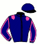 casaque portée par Leblanc K. jockey du cheval de course GIANT PYLA (FR), information pmu ZETURF