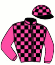 casaque portée par Langlois H. jockey du cheval de course ISLAND STAR, information pmu ZETURF